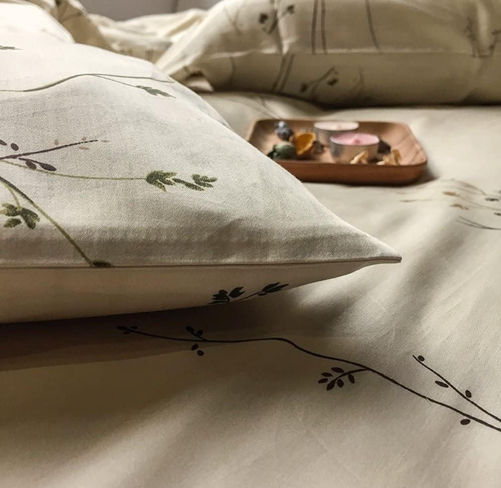 Vintage Minimalist Botanical Mid Century Modern Print in Neutral Tan