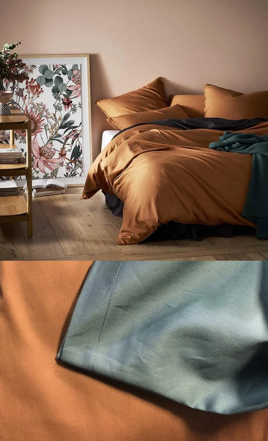 eikei Egyptian cotton copper duvet