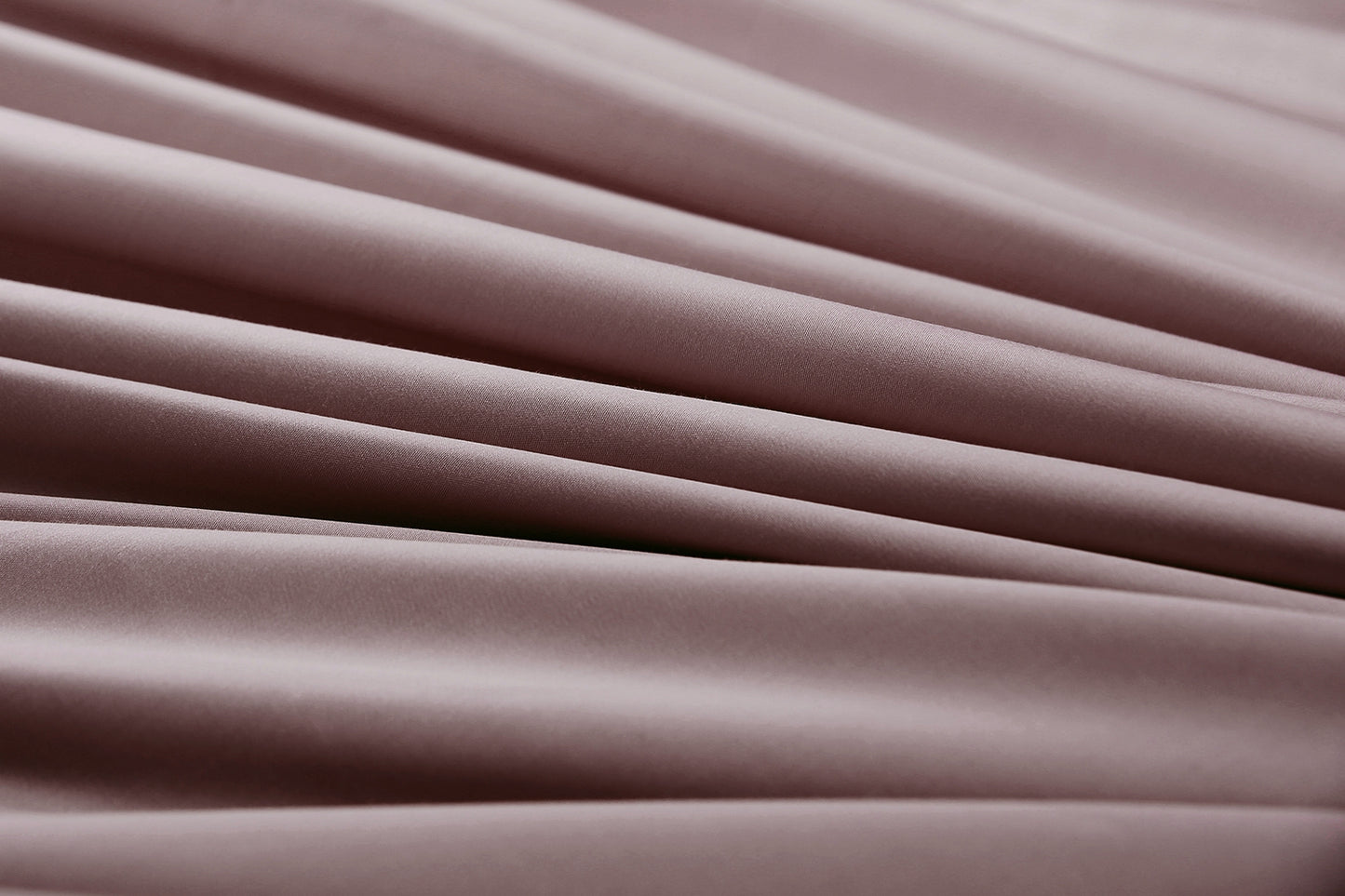 Solid Color Egyptian Cotton Luxury Bedding Set 400TC Long Staple Pima Sateen Weave in Twilight Mauve