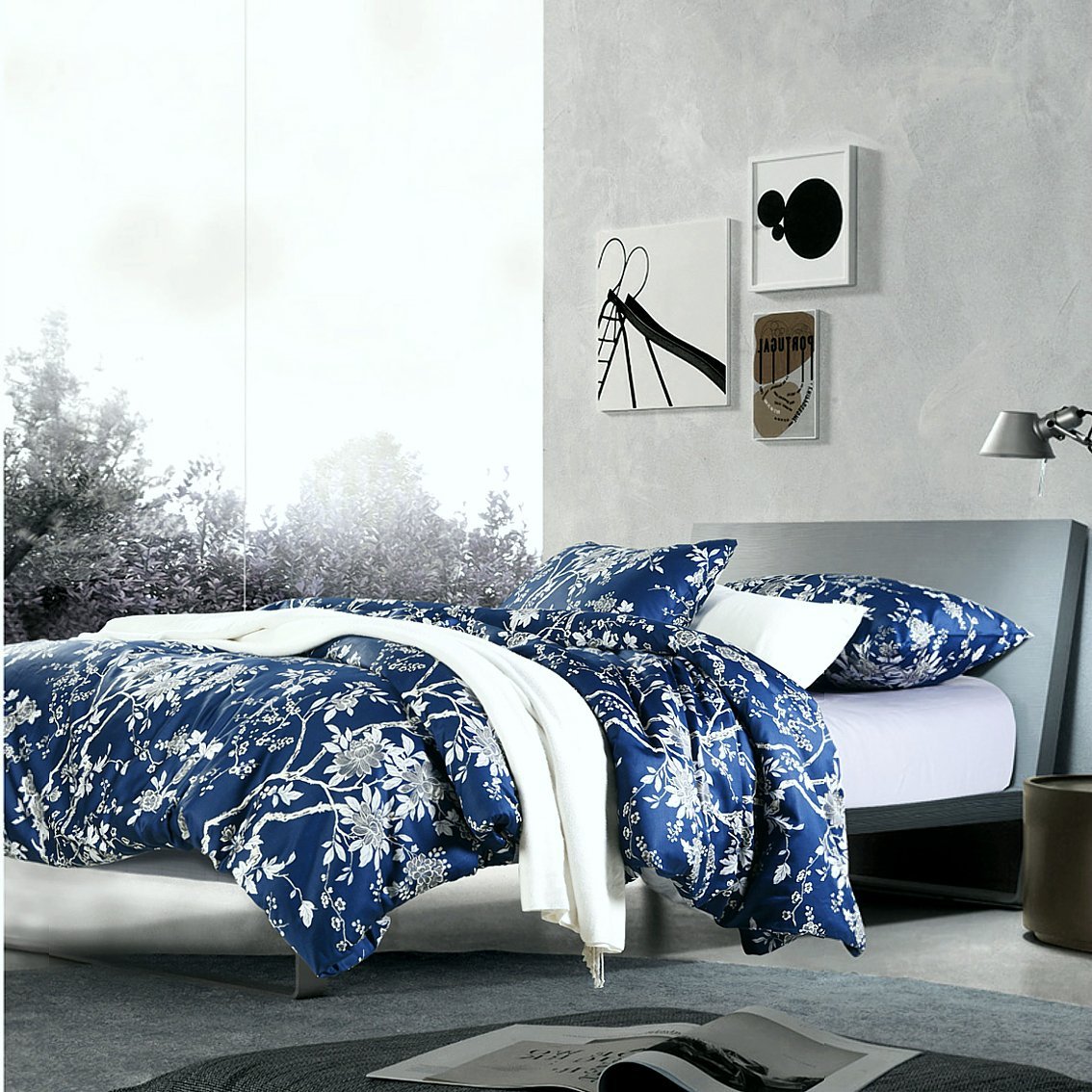 eikei Eastern Floral Duvet Cover