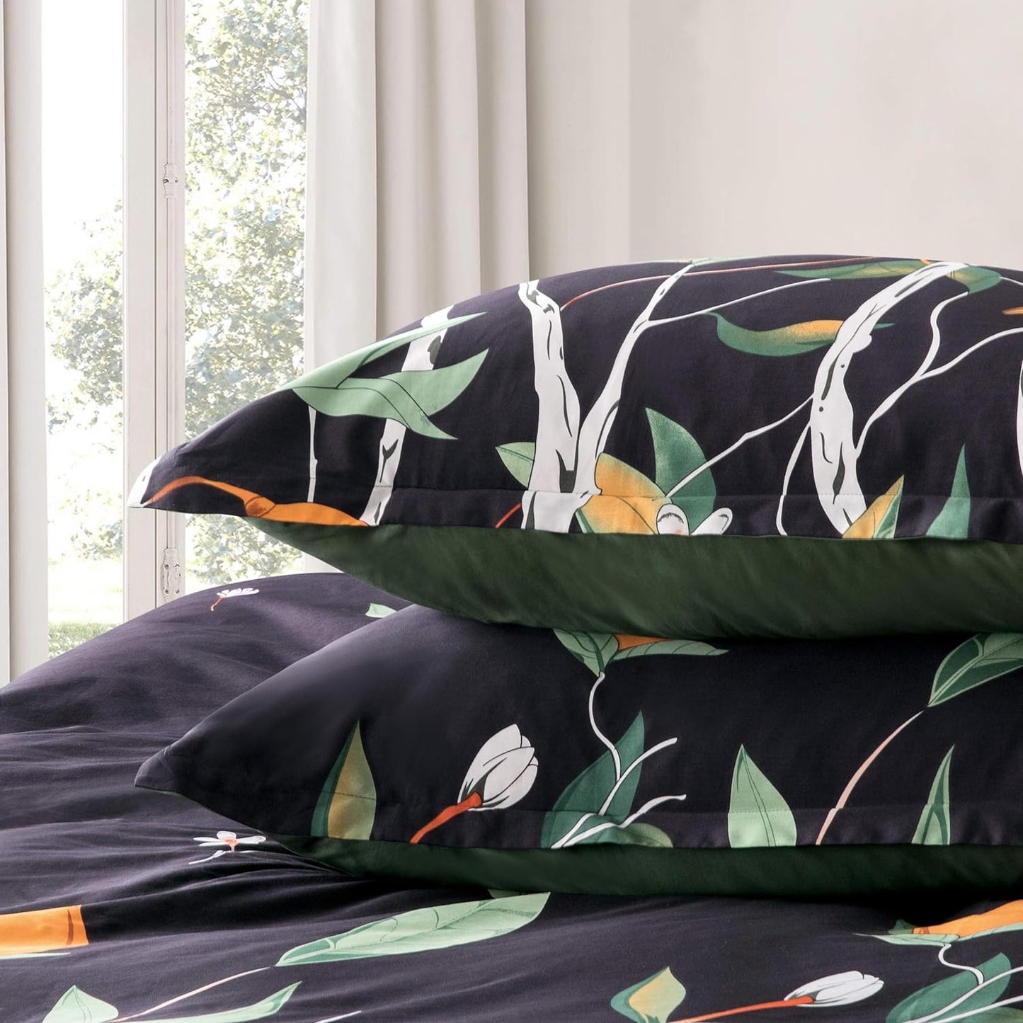 Botanical Garden Modern Folklore Bedding Set