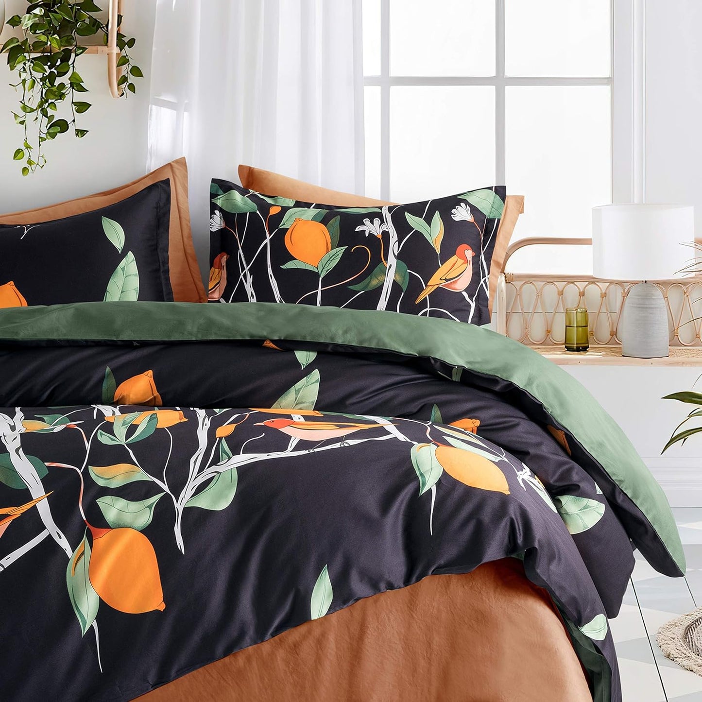 Botanical Garden Modern Folklore Bedding Set